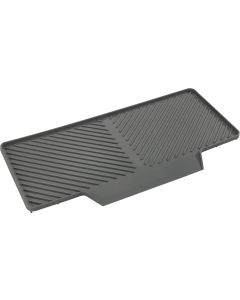 Wenko Abtropfmatte Neli 20 x 3 x 40 cm, Grau