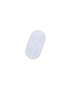 Jesmonite Giessform Schale 18 x 9.5 cm