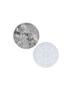 Jesmonite Giessform Schale, Ø 26.5 cm x 2.4 cm
