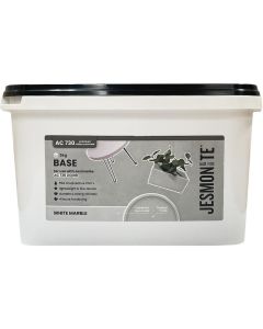 Jesmonite Modelliermasse Zementbasis Pulver 5 kg, White Marble