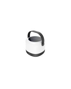 Philips Alula tragbare Solarleuchte, 3000K und RGB, USB, IP44 Weiss