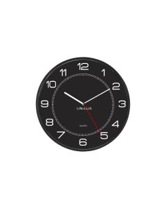 UNiLUX Wanduhr Mega Schwarz
