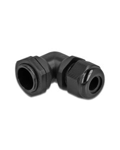 Delock Kabelverschraubung PG16, 27 mm 90° gewinkelt