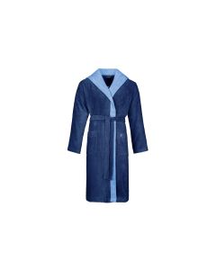 Bugatti Bademantel Stefano Marine Blau
