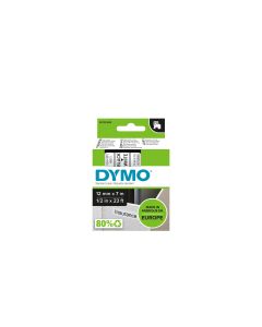 DYMO Beschriftungsband D1 Schwarz auf Weiss