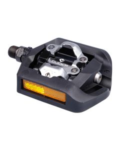 Shimano Fahrradpedale PD-T421 mit Cleat und Reflektor Box