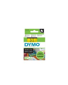 DYMO Beschriftungsband D1 Schwarz auf Gelb