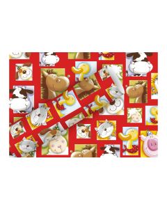 Braun + Company Geschenkpapier My Farm 2 m x 70 cm
