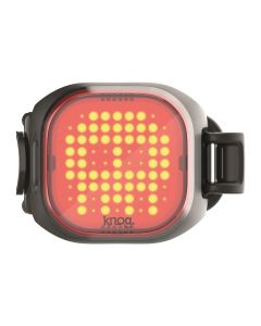 knog. Velolampe Blinder Mini Skull Rücklicht, Schwarz