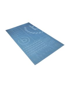 Bugatti Strandtuch Verona 100 x 180 cm Blue Moon
