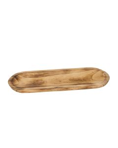 COCON Dekoschale aus Holz, Braun