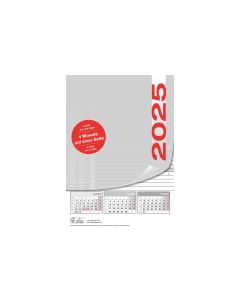 TH 4-Monatskalender Bürokalender 21 x 29.7 cm