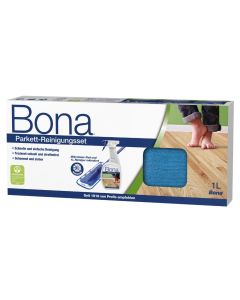 Bona Reinigungsset für versiegelte Holzböden, Blau