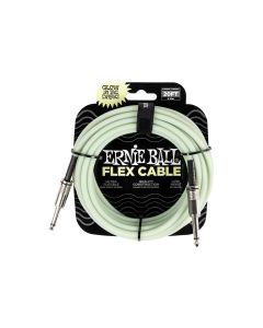 Ernie Ball Instrumentenkabel Flex 6437 6.09 m, Glow in the Dark