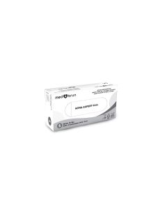 MedBrun Nitril Expert M, Weiss, 100 Stk