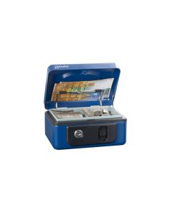 Robert Rieffel Geldkassette Deluxe 1 16.5 x 12.5 x 8.6 cm Blau