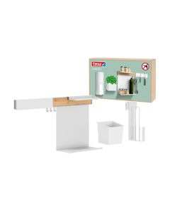 tesa Kombi Set L Bambus/Weiss