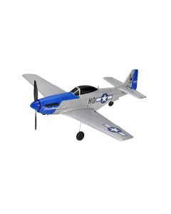 TOP-RC Warbird Mini P51D 450 mm, Blau, RTF