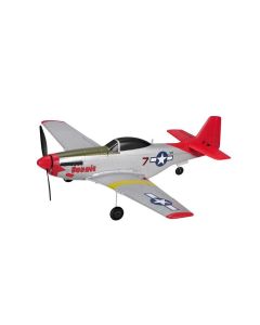 TOP-RC Warbird Mini P51D 450 mm, Rot, RTF