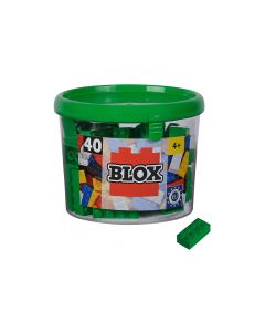 BLOX Bausteine 40 grüne 8er Steine