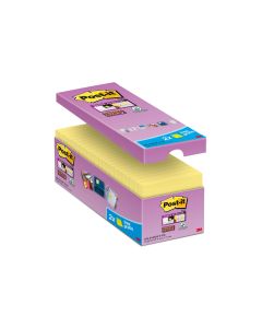 Post-it Notizzettel Super Sticky 16 Blöcke, 7.6 cm x 7.6 cm, Gelb