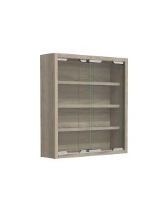 VCM Vitrine Agisa S 37 x 40 cm, Eiche