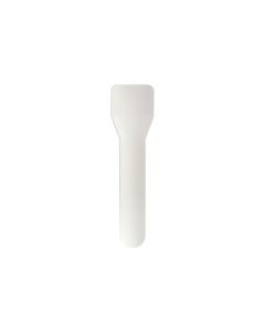 BioPak Einweg-Eislöffel Pluma, 9.5 cm, Weiss, 100 Stück