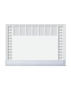 Sigel Schreibunterlage protect, 410 x 595 mm mit Kalender & Planer