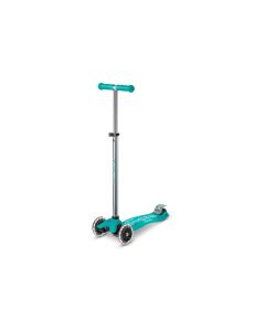 Micro Mobility Kickboard Maxi Micro Deluxe Glow LED Türkis