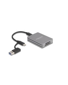Delock Card Reader Extern 91013 USB Typ-C für SD/CFexpress Typ A