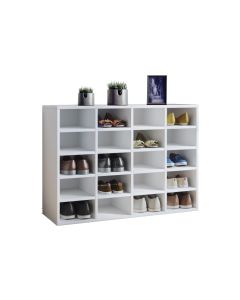 VCM Schuhschrank Hinsol L 92 x 67 cm, Weiss