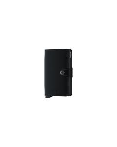 SECRID Portemonnaie Miniwallet Matte Black