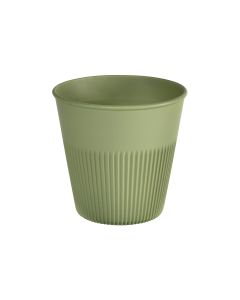 Duni Trinkbecher Hot Stripes 240 ml, 10 Stück, Grün