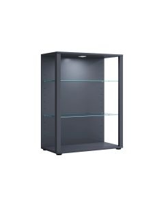 VCM Vitrine Glasol L 70 x 90 cm, Anthrazit