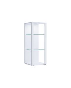 VCM Vitrine Glasol M 35 x 90 cm, Weiss
