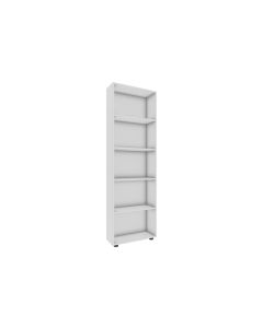VCM Regal Bulas 5-fach 169 x 56 cm, Weiss