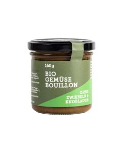 Nullkommanull Gemüse-Bouillon Bio, ohne Zwiebel und Knoblauch 160 g