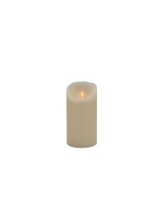 STT LED-Kerze Magic Candle Ivory M Ø 9 x 18 cm, Warmweiss