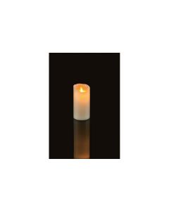STT LED-Kerze Magic Candle Ivory M Ø 9 x 18 cm, Warmweiss