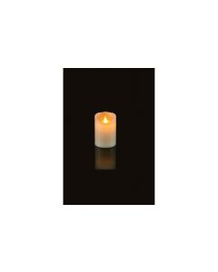 STT LED-Kerze Magic Candle Ivory S Ø 9 x 15 cm, Warmweiss