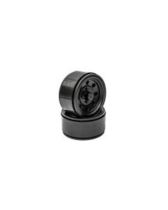 Hobbytech Felgen 1.9 Beadlock Schwarz, 1 Paar