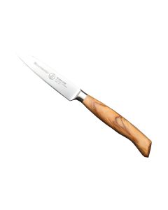 Messermeister Schälmesser Oliva Luxe 9 cm, Nature/Silber
