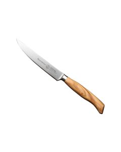 Messermeister Steakmesser Oliva Luxe 1 Stück, Oliveholz