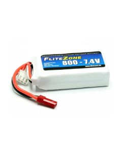 FliteZone RC-Akku LiPo 800 mAh 7.4 V 25C