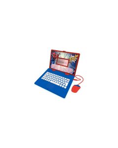 Lexibook Lern-Laptop SpiderMan DE/ENG mit 124 Aktivitäten Blau/Rot