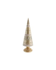 Lene Bjerre Weihnachtsbaum Alana 30 cm, Gold / Creme