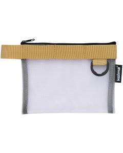 Kolma Accessoires-Tasche Nylon Bag A6 Transparent / Sand