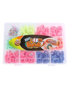 Sombo Bastelset Soft Loom Bands, 180-teilig
