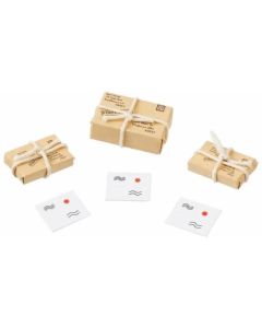 HobbyFun Mini-Figur Päckchen und Briefe 15-30 mm, 6 Stück