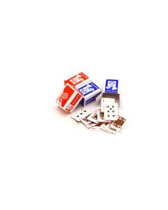 HobbyFun Mini-Figur Spielkarten 2.5 x 1.5 cm, 2er-Set